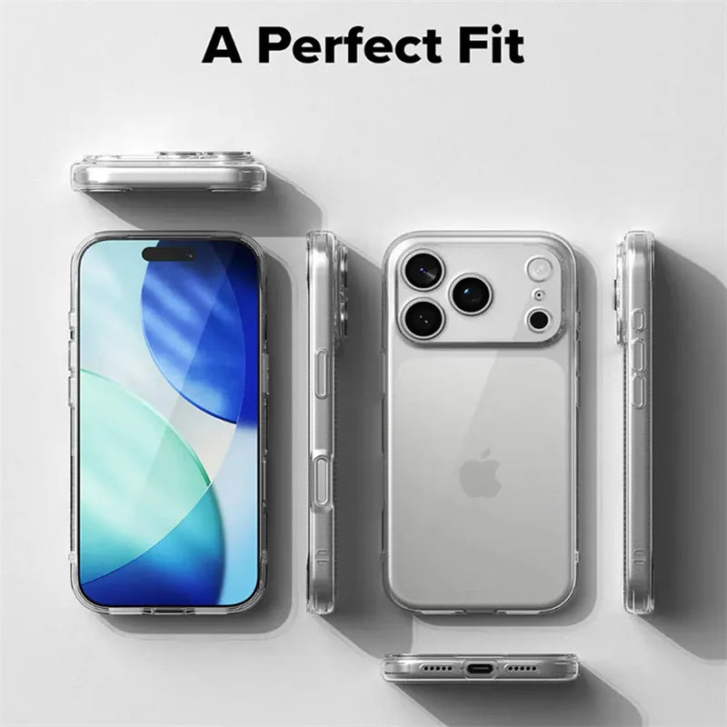 Ultra Thin Clear TPU Phone Cases For iPhone 17 16 15 14 13 12 11 Pro Max Plus 17 Air 16E XR XS Max Transparent Silicone Cover