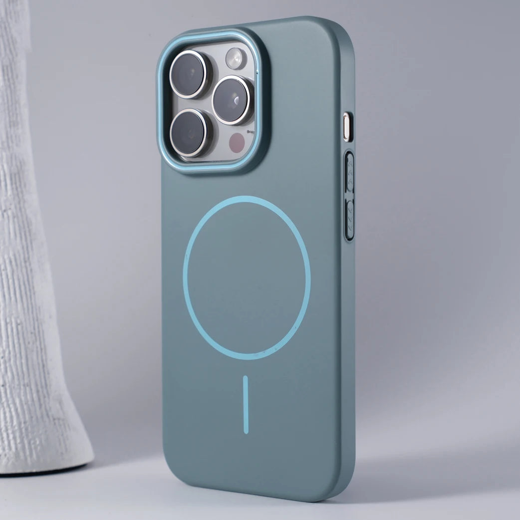 Luxury Original Hard PC Magsafe Case for iPhone 17 Air 16 15 14 Plus 13 12 Mini 11 Pro Max Shockproof Matte Thin Magnetic Cover