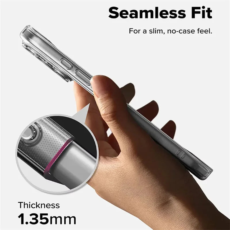 Ultra Thin Clear TPU Phone Cases For iPhone 17 16 15 14 13 12 11 Pro Max Plus 17 Air 16E XR XS Max Transparent Silicone Cover